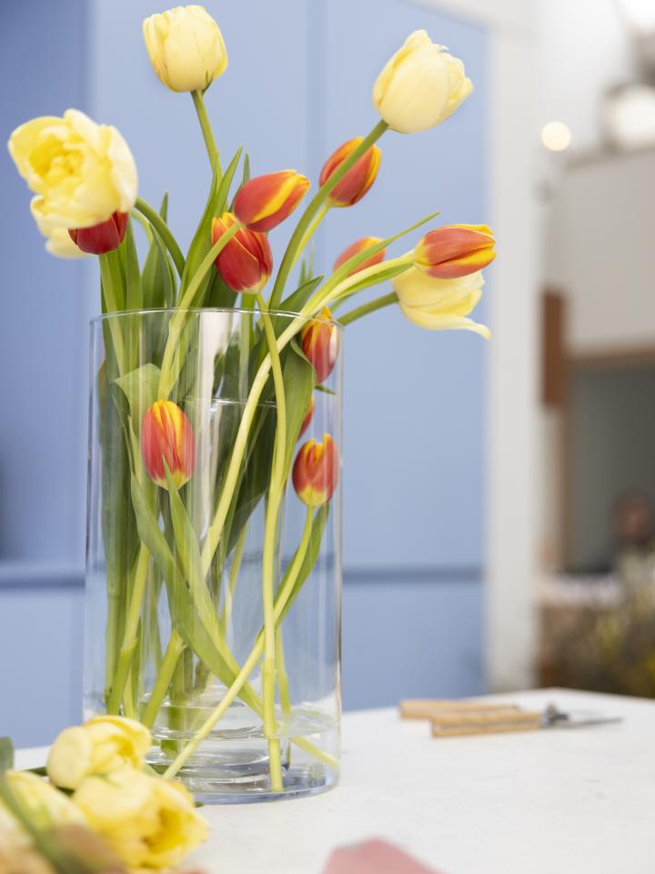 Tulpen in vaas | Tulpenvaas | Styling tulpen