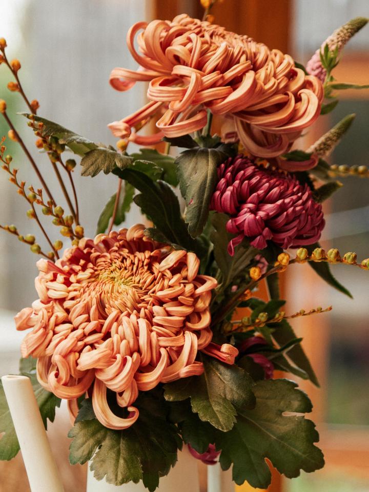 boeket chrysanten | chrysant boeket | herfstboeket