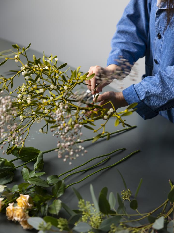 maretak maken | mistletoe diy