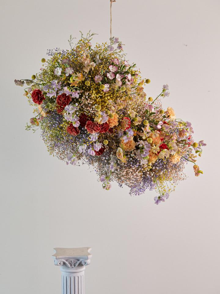 bloemenwolk | flower cloud | diy | yoko negi 