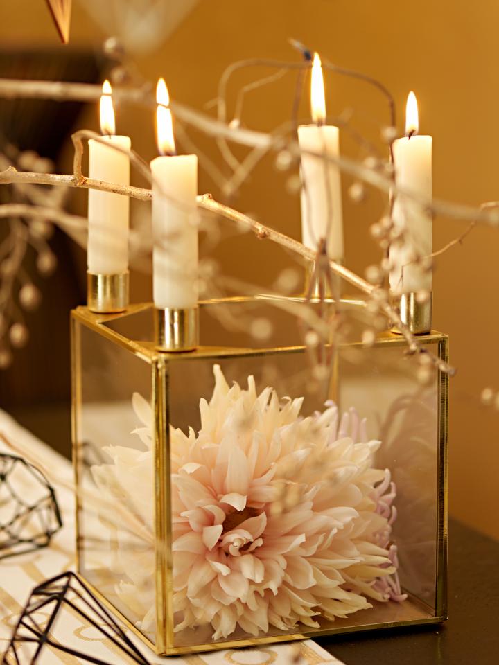 Besinnlicher Kerzenständer - Tollwasblumenmachen.de